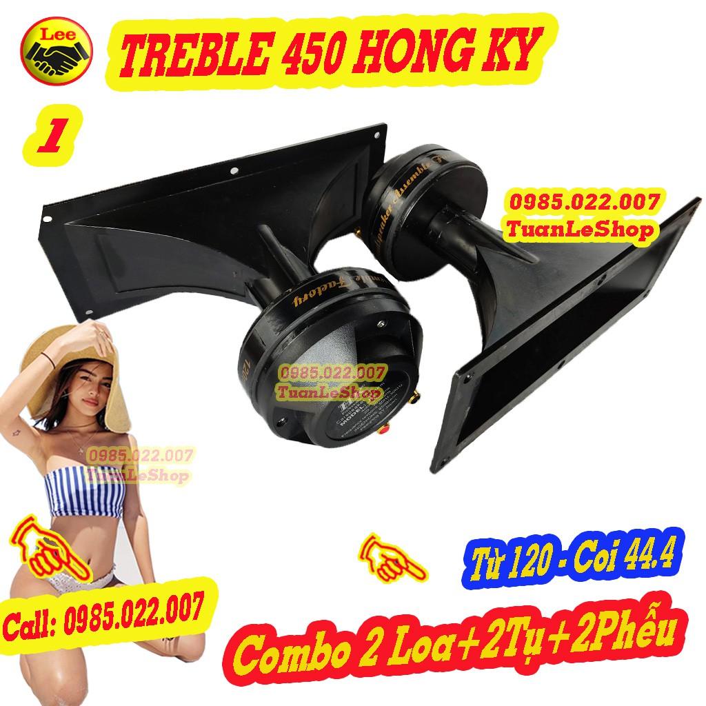 LOA TREBLE KÈN 450 HỒNG KỲ JH MÀNG TITAN - COMBO 2 LOA+ 2 TỤ + 2 PHỄU