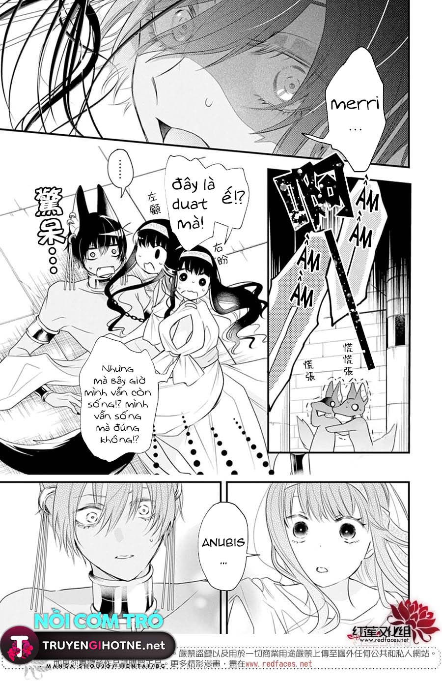 merritt và vị thần ai cập rảnh rỗi chapter 9.1 8