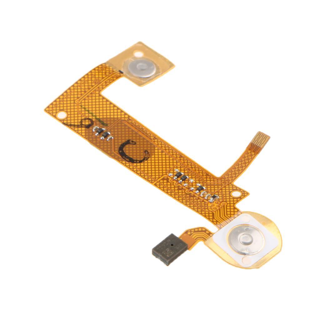 Camera Board Microphone Flex Cable Replacement for 4 Black/Silver