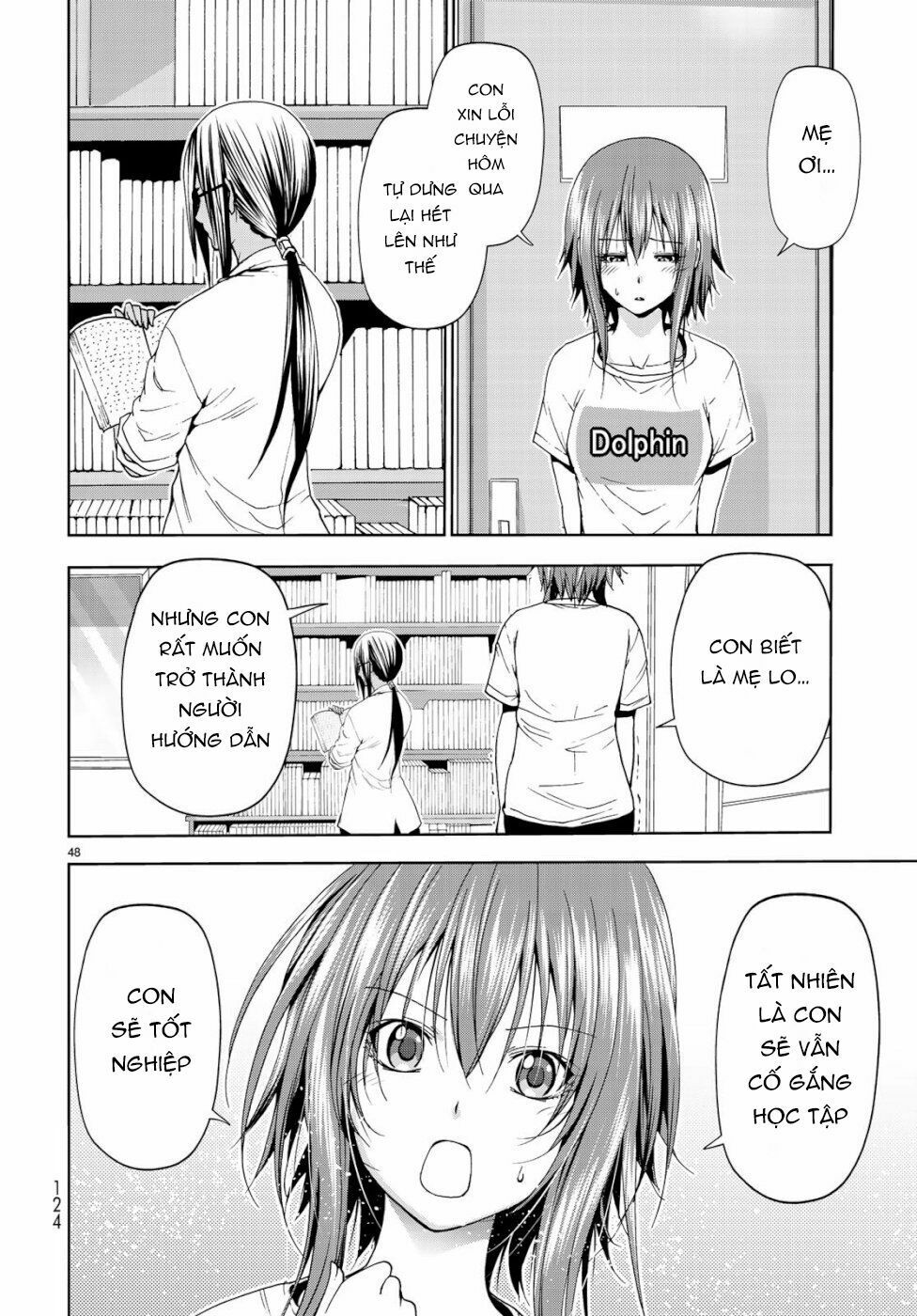 cô gái thích lặn - grand blue chapter 56 46