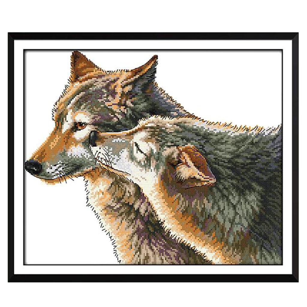 Handmade Stamped Cross Stitch Kits Embroidery Crafts