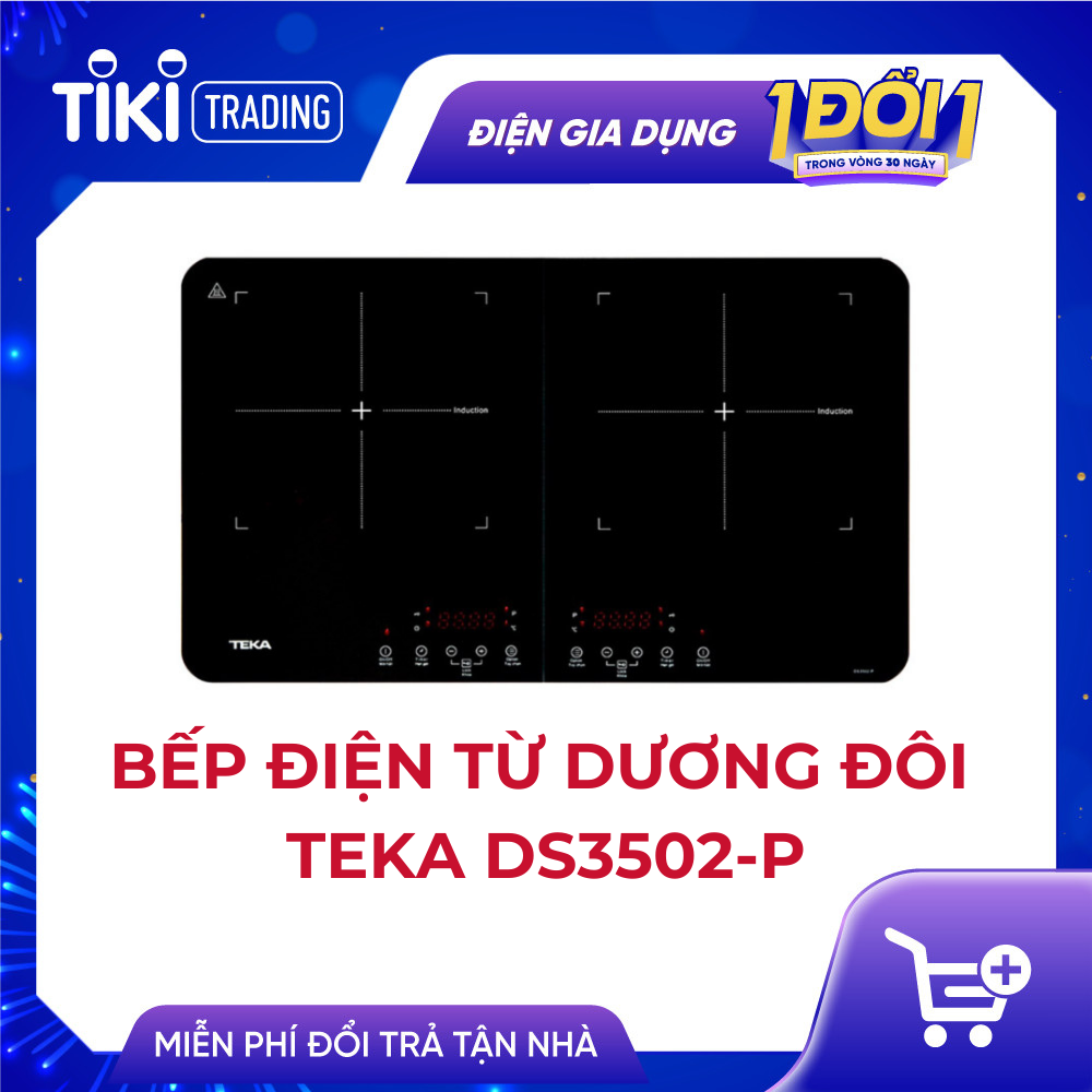 Bếp Từ Dương Đôi Teka DS3502-P (3500W) - Hàng Chính Hãng