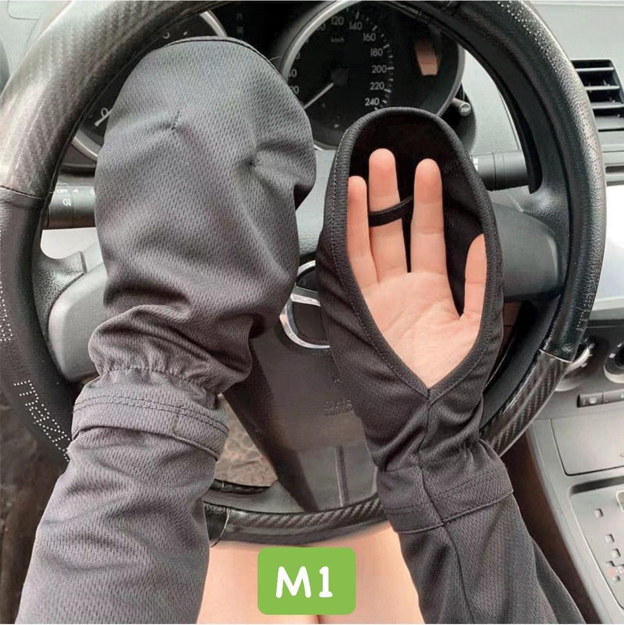 GĂNG TAY CHỐNG NẮNG MẪU MỚI SIÊU DÀI, CÓ CHE MU BÀN TAY TIỆN LỢI