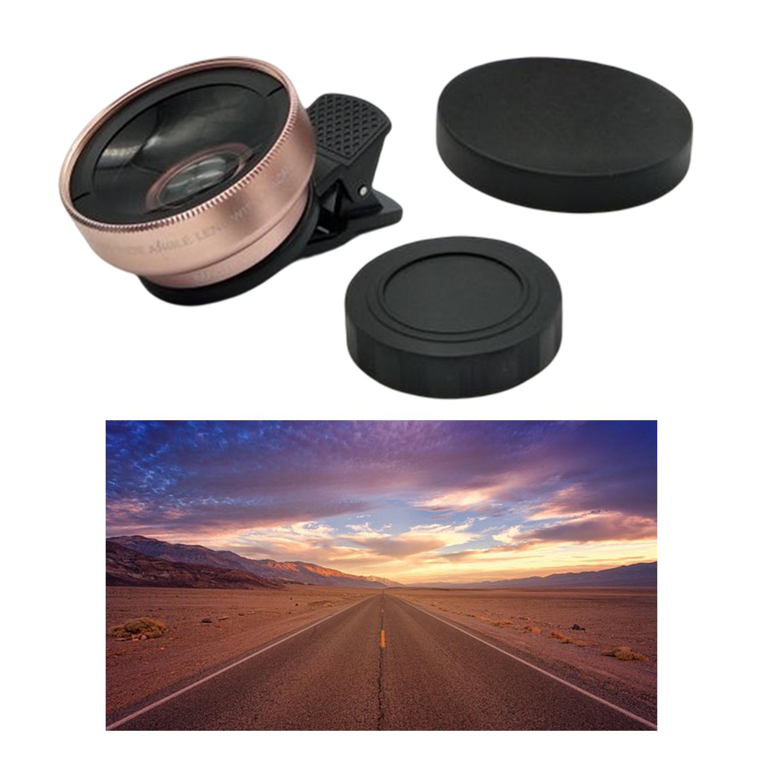 Phone Lens Kit Super Wide Angle Lens Professional Portable Lens Kit for Tablet Smartphones