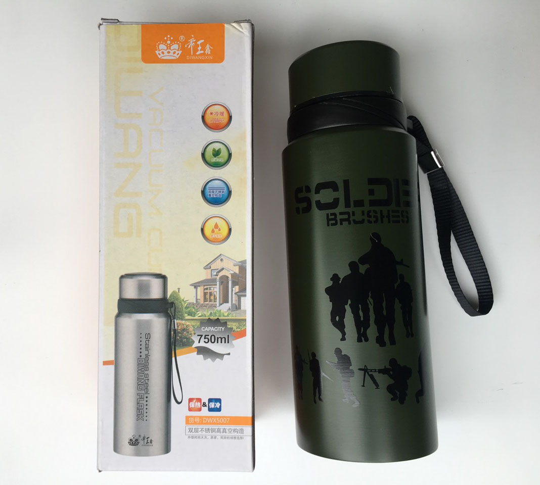 Tách Bình giữ nhiệt Nóng Lạnh inox 304 size 750ml giữ nhiệt lên tới 18h dành cho đi học/đi làm/ dã ngoại 3121