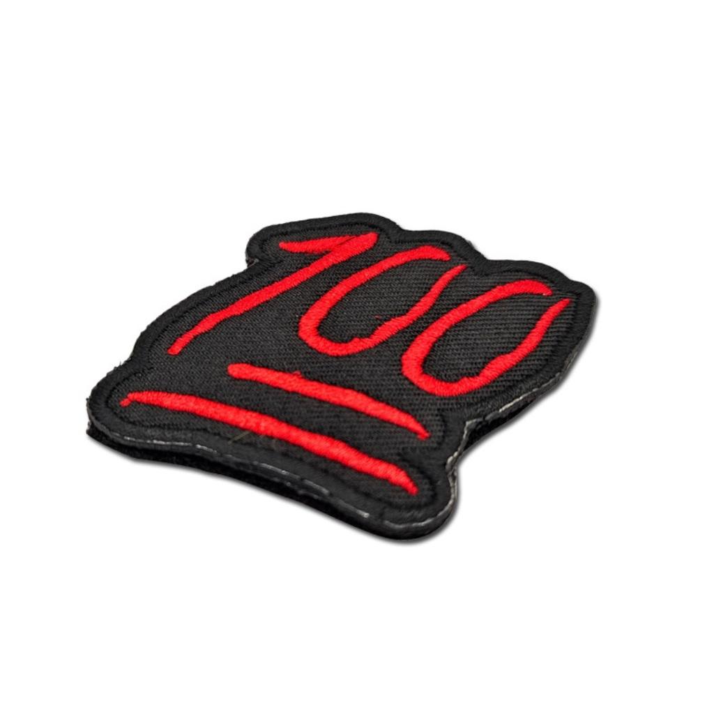 Patch_velcro thêu 100 điểm dán ba lô_quần áo_túi xách