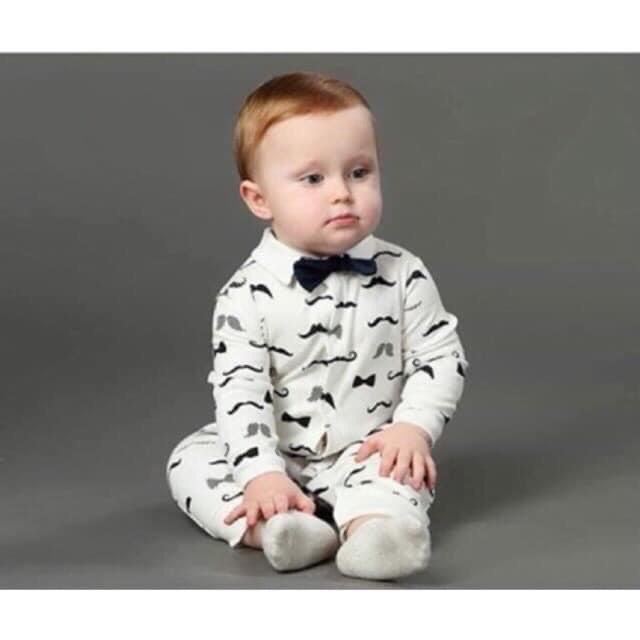 BodySuit liền thân cho bé trai Hàng Quảng Châu Cao Cấp