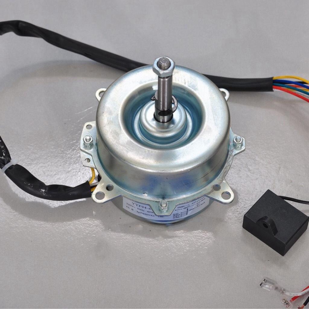 Motor quạt hơi nước 60w trục 12 quay ngược quay xuôi 3 tốc độ, dây đồng 100%