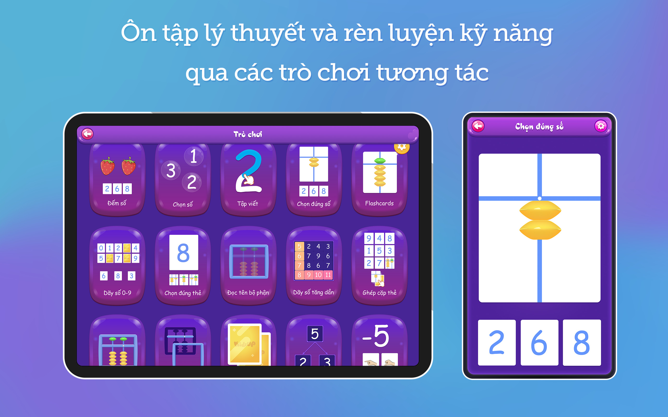 KidsUP Soroban - Toán tư duy - 1 năm tặng 3 tháng
