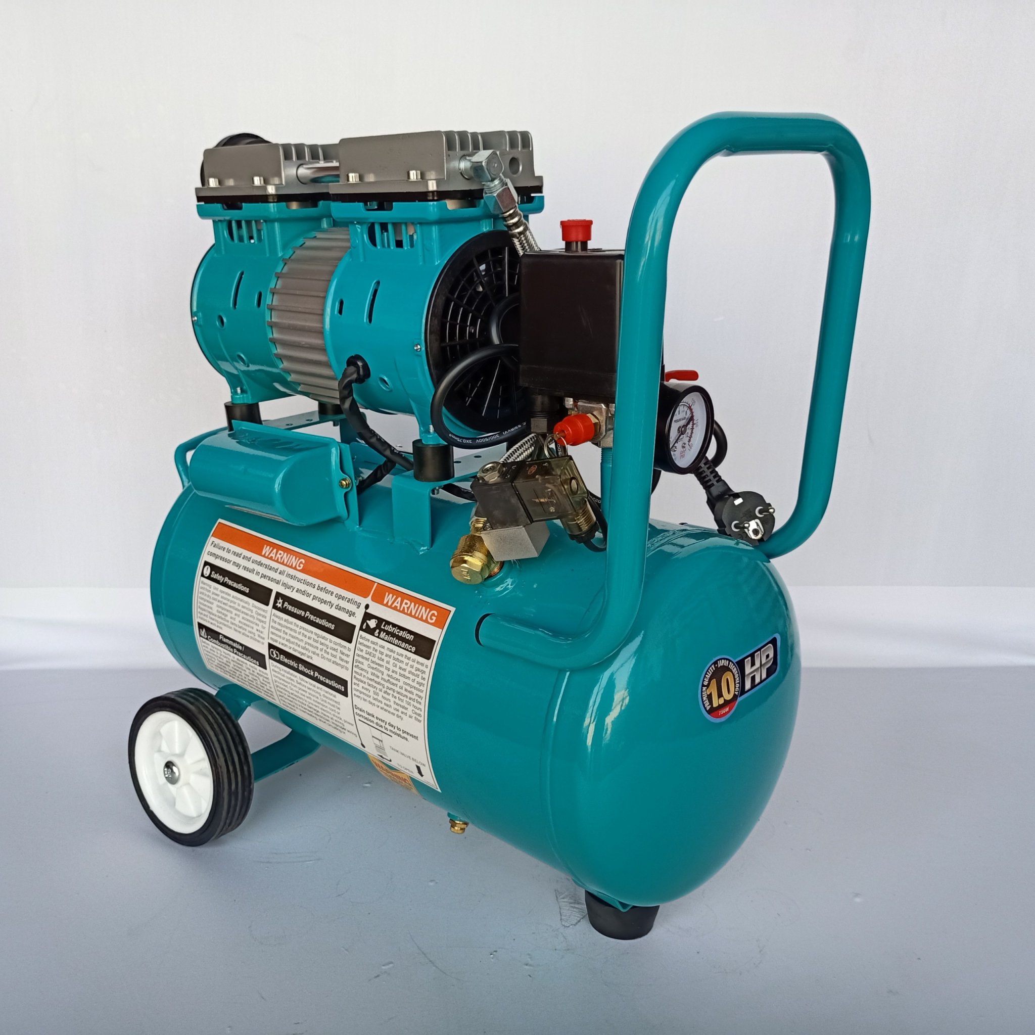 Máy Nén Khí Không Dầu T-MAX TM-750 (Bình 30L - 1HP)