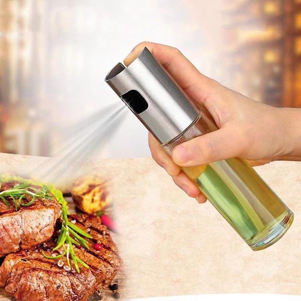 Bình Xịt Dầu Ăn Dạng Phun Sương Cao Cấp (Thể Tích 100ml),Phụ Kiện Nấu Ăn, Đồ Dùng Nhà Bếp, Bình Phun Dầu, Oil Spray