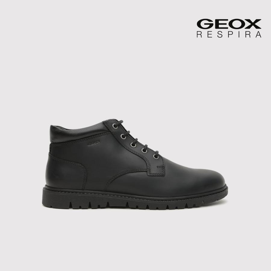 Giày Boots Nam GEOX U GHIACCIAIO E  COW LEA