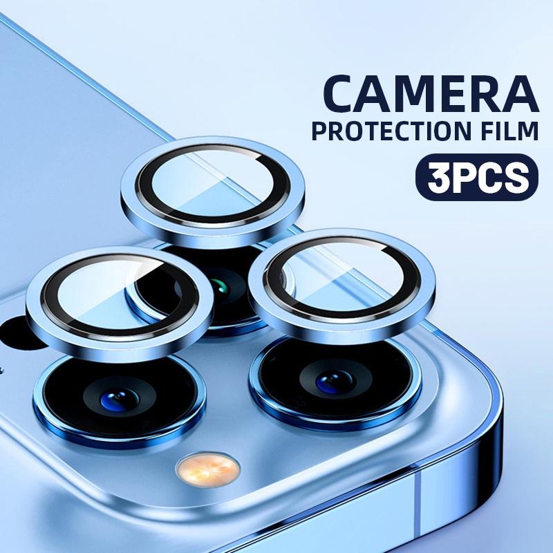 Bộ dán bảo vệ từng mắt camera iphone bằng kim loại chống xước, chống lóa cho ip 14/13promax/13pro/13...12/12promax/11/11pro