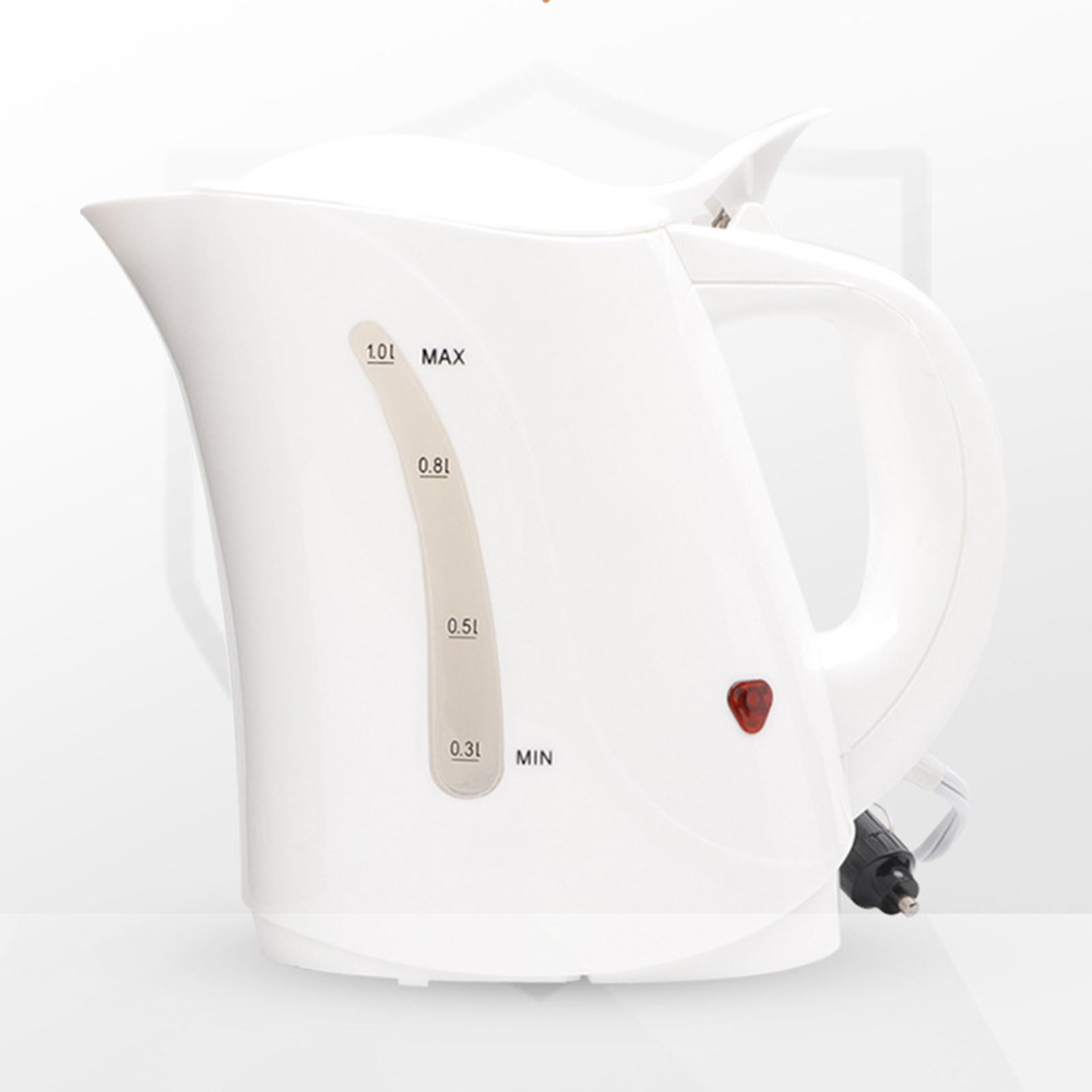 Electric Travel Kettle, Heated Water Tea Coffee Kettle for Road