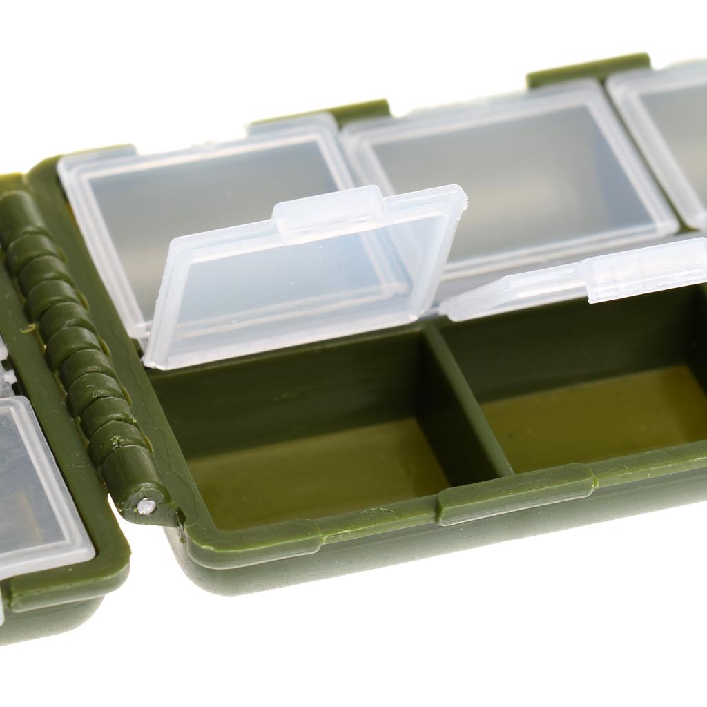 Waterproof Fishing Lures Baits Tackle Storage Box Case with 16 Compartments