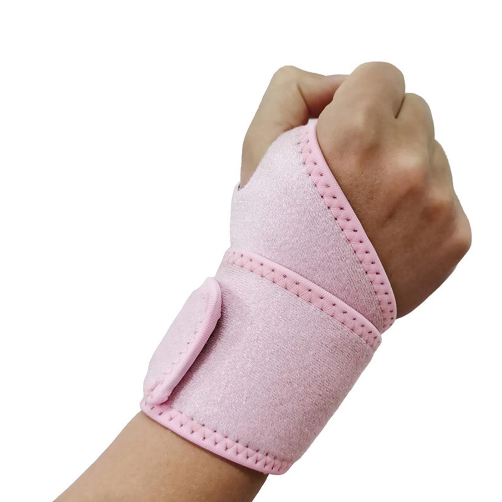 2x Wrist Brace Wraps Power Training Gym Workout Support Strap