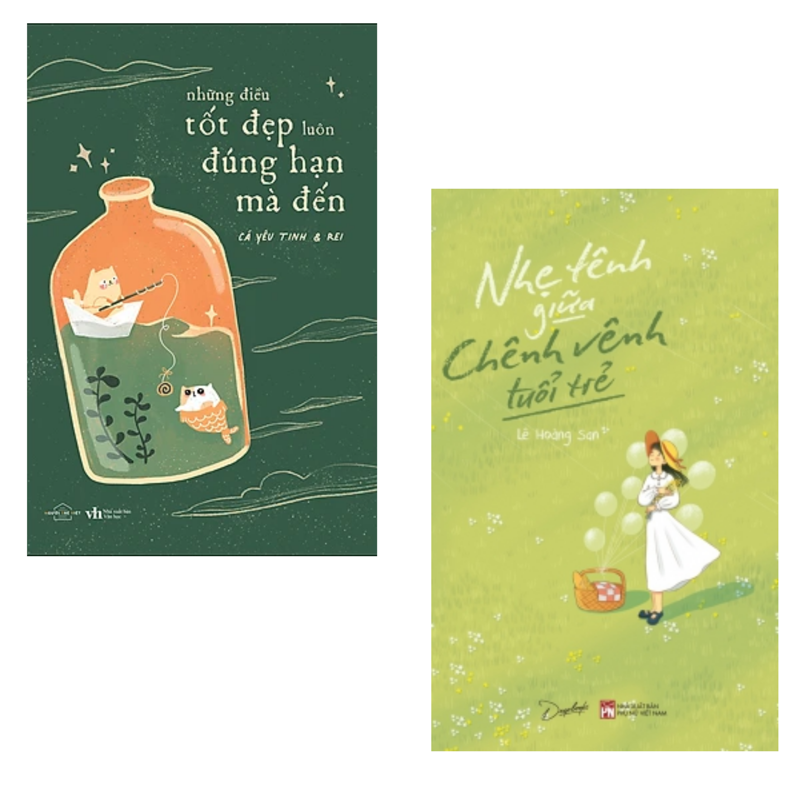COMBO 2 cuốn sách: Những Điều Tốt Đẹp Luôn Đúng Hạn Mà Đến+ Nhẹ Tênh Giữa Chênh Vênh Tuổi Trẻ