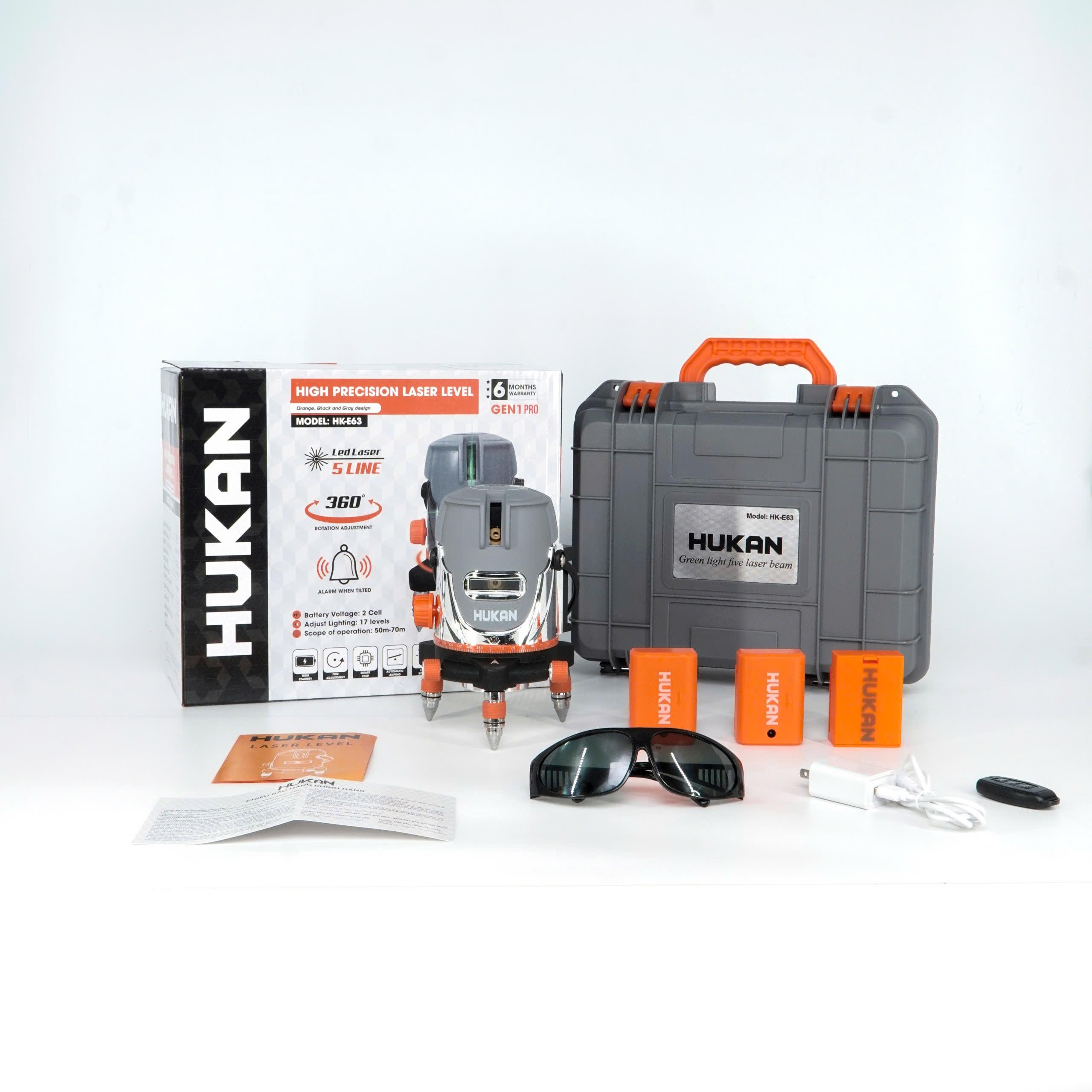 MÁY CÂN BẰNG LASER 1MM HK-E63 HUKAN -HÀNG CHÍNH HÃNG