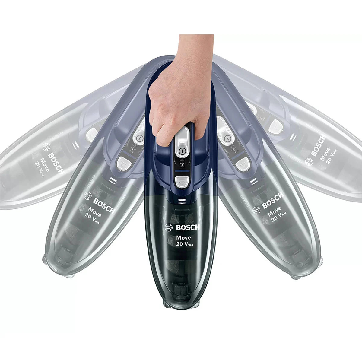 Máy hút bụi không dây cầm tay Đức BHN20L 20V công suát hút 45 phút hàng chính hãng