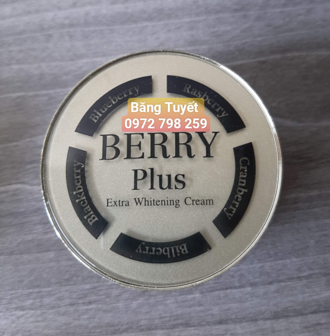 Kem nám tàn nhang Berry Plus 5X Extra Whitening Cream