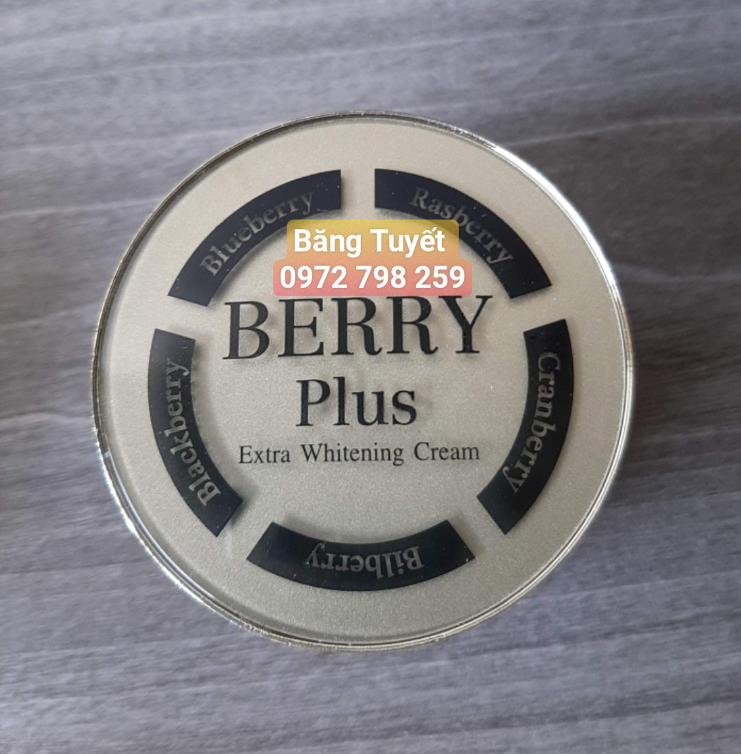 Kem nám tàn nhang Berry Plus 5X Extra Whitening Cream Thái Lan