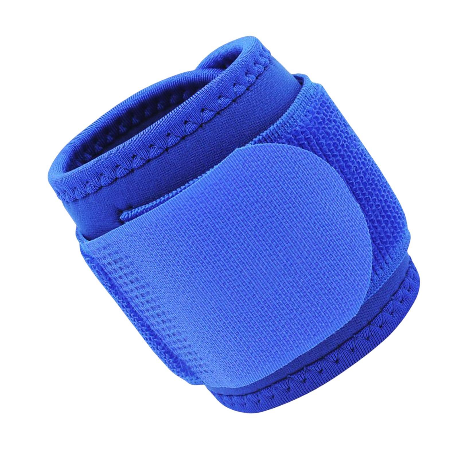 Wrist Compression Strap Protection Wrist Band Blue
