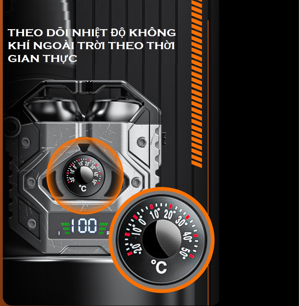 Tai Nghe Bluetooth 5.3 H9, TWS Chống Ồn Thông Minh ENC, Âm Thanh Hifi - Stereo , Độ Trễ Chơi Game 45ms .