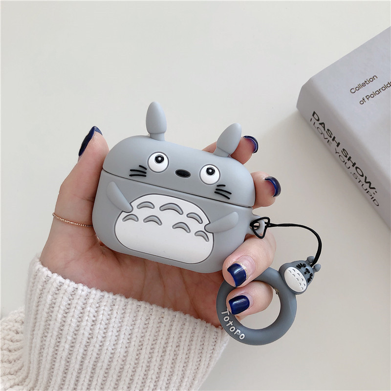 Airpods Pro case, Ốp bảo vệ Dành cho Airpods Pro - Totoro - Hàng chính hãng