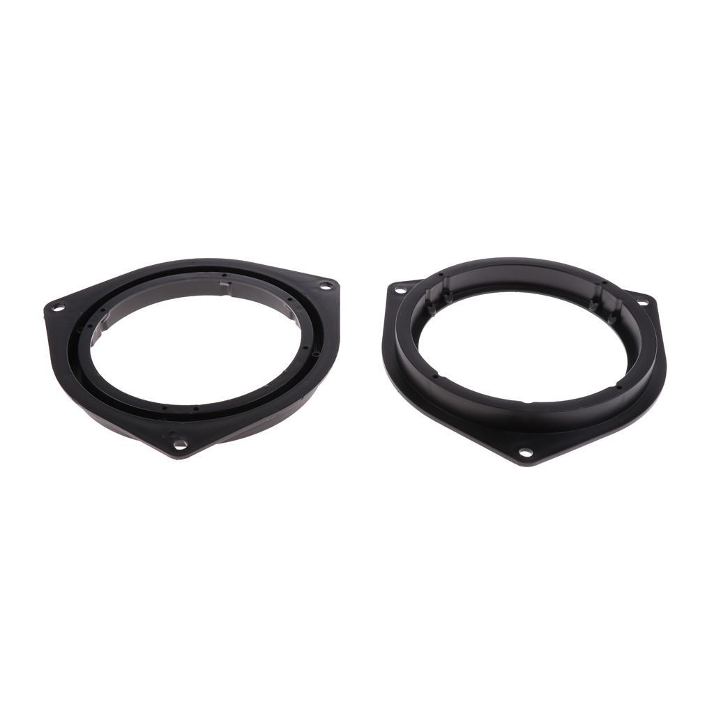 2Pieces Stereo Speaker Wire Harness+2 Pieces Speaker Adapter for