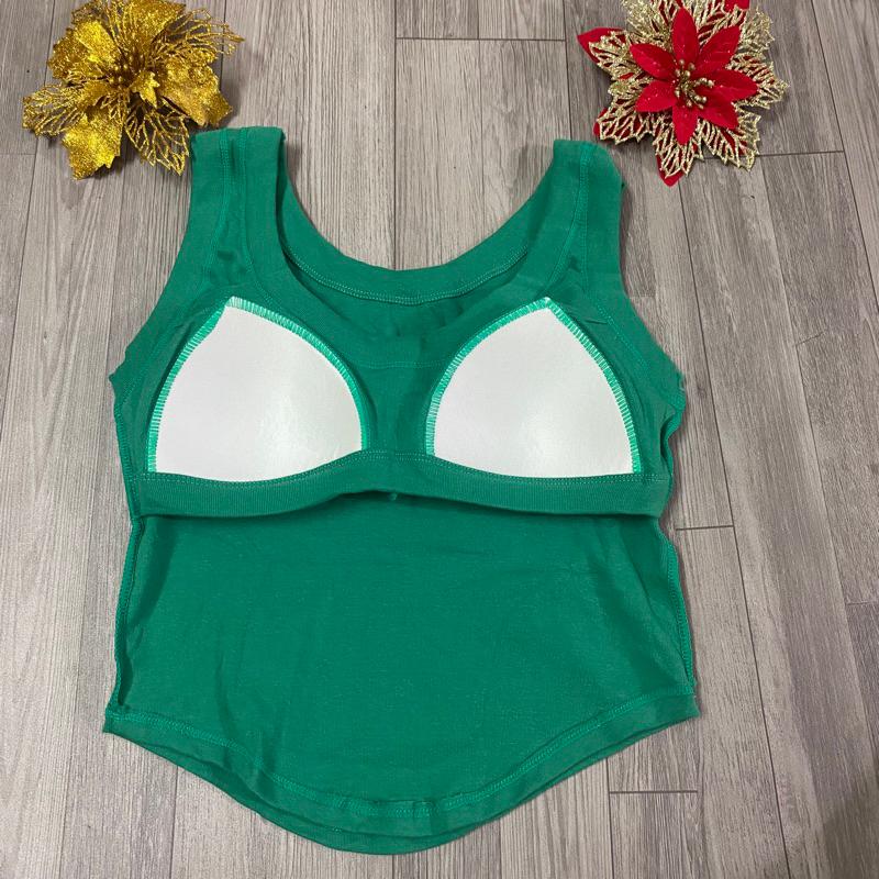 Áo 3 lỗ nữ CHINAX vạt bầu đệm ngực croptop sexy mùa hè 2023