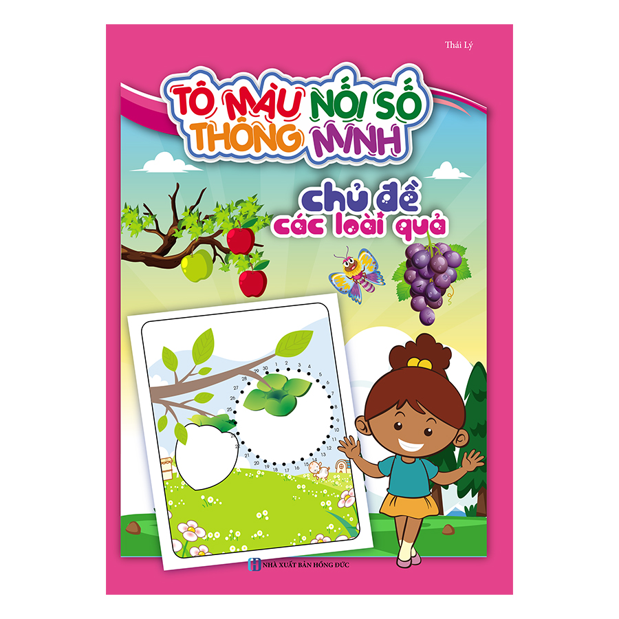 Tô Màu Nối Số Thông Minh Cho Bé 3-6 Tuổi