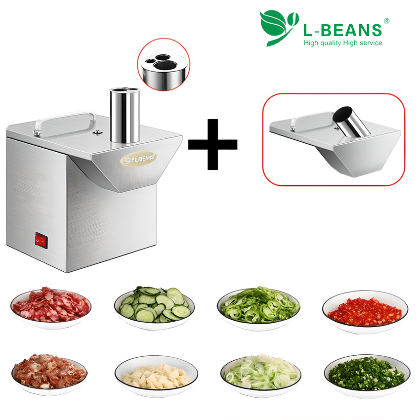 Máy thái thịt và các loại rau củ quả chuyên nghiệp đa năng thương hiệu L-beans A-01 - Hàng nhập khẩu