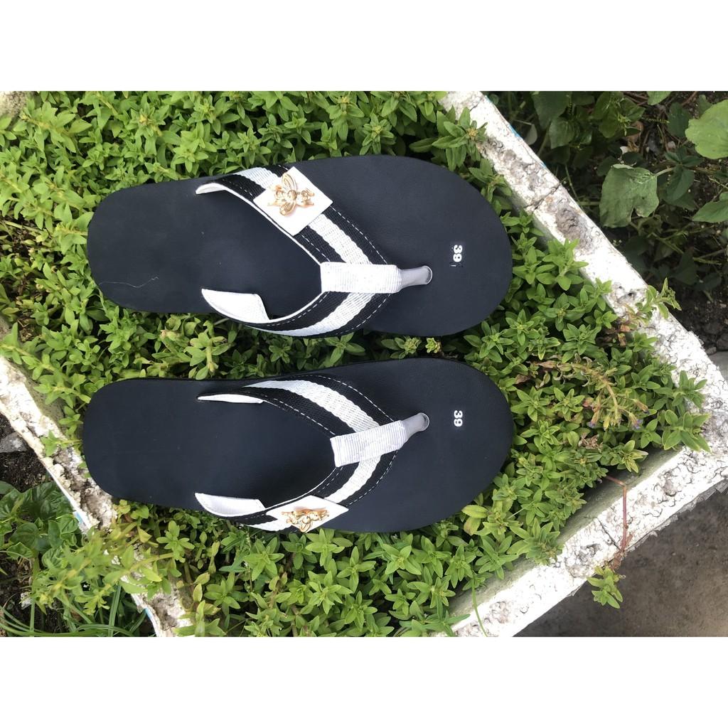 sandal đồng nai dép kẹp nam nữ ( đế đen quai dù ) size từ 35 nữ đến 43 nam size khác ib chọn thêm