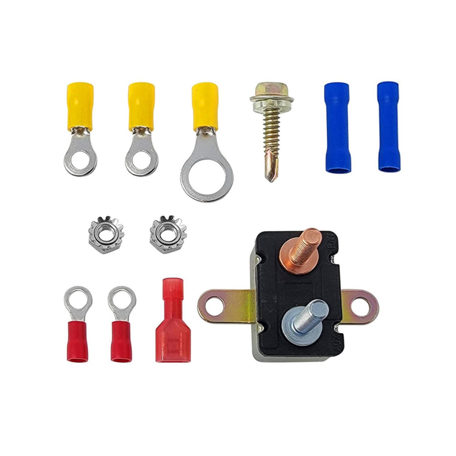 Electric Fuel Pump Relay Set 30Amp 12V High Performance Replaces Durable