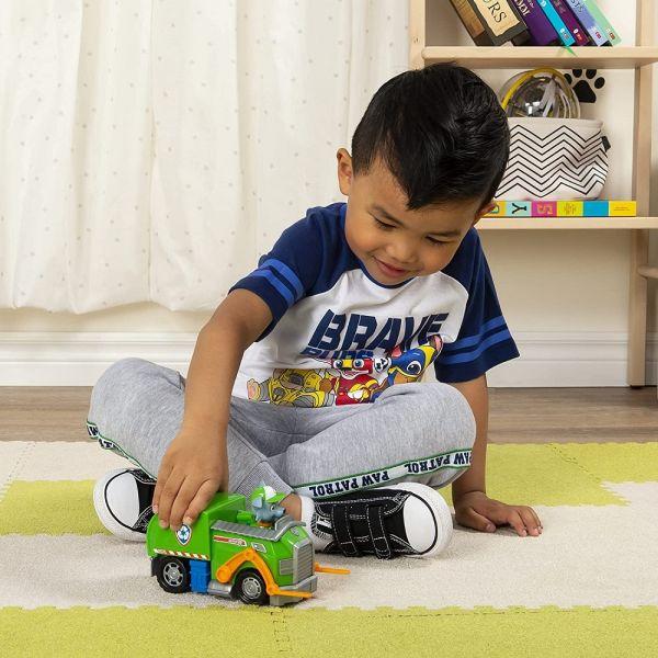 Đồ Chơi Xe Cứu Hộ Cơ Bản Paw Patrol 6068854 - Rocky Recycle Truck