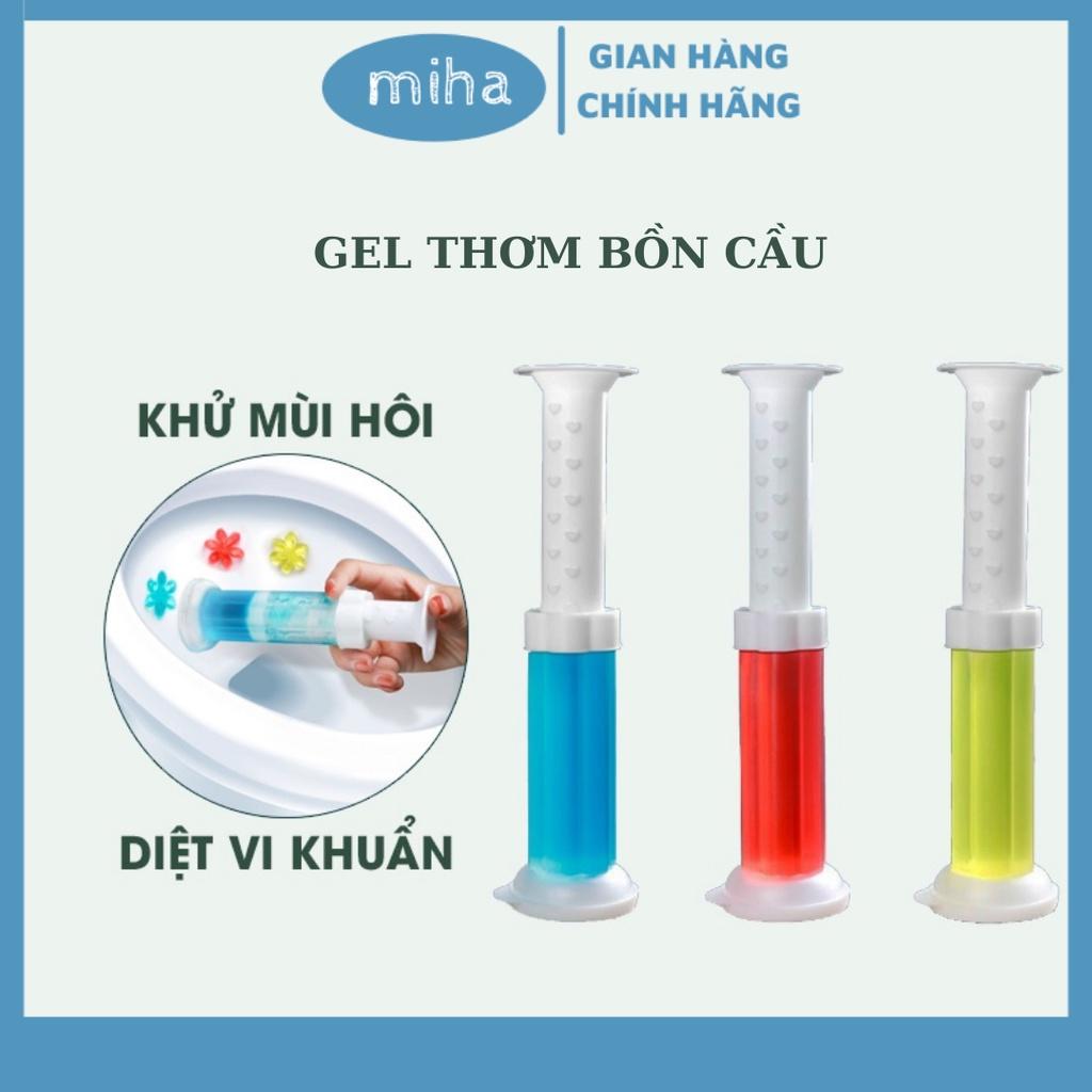 Gel thơm làm sạch khử mùi vệ sinh diệt khuẩn khử trùng bồn cầu hình bông hoa