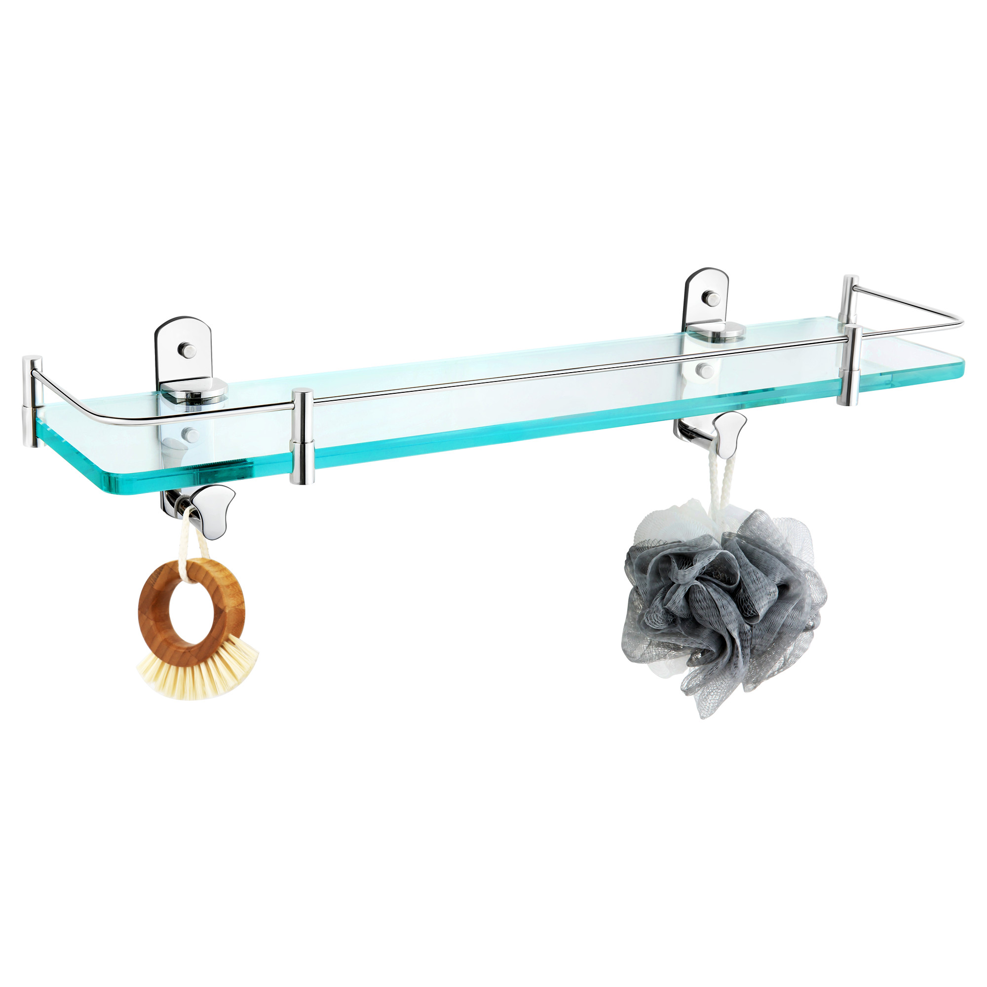 Kệ kiếng cường lực kết hợp móc vợt TOVASHU 304-K20