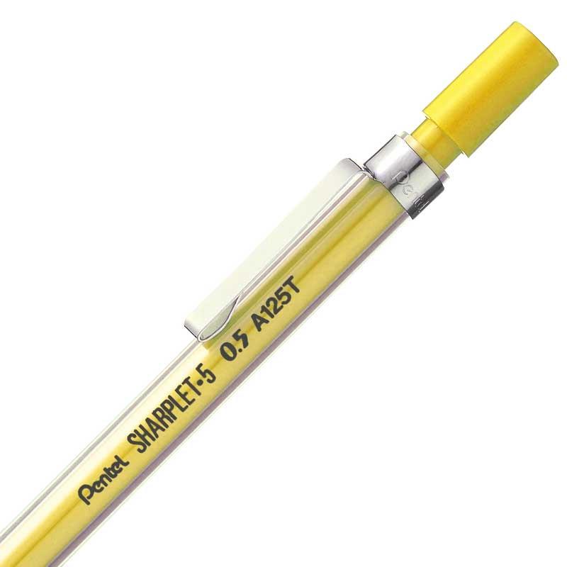 Bút Chì Kim Kỹ Thuật 0.5 mm - Pentel A125T-CG - Màu Vàng
