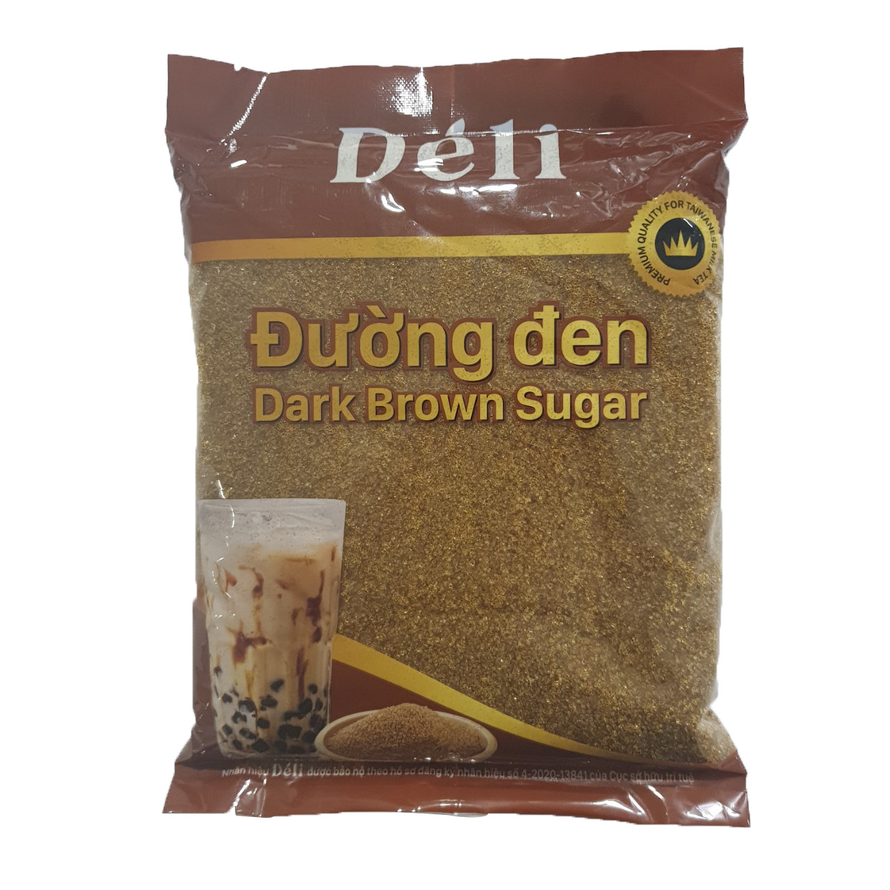 Đường đen Déli gói 1kg