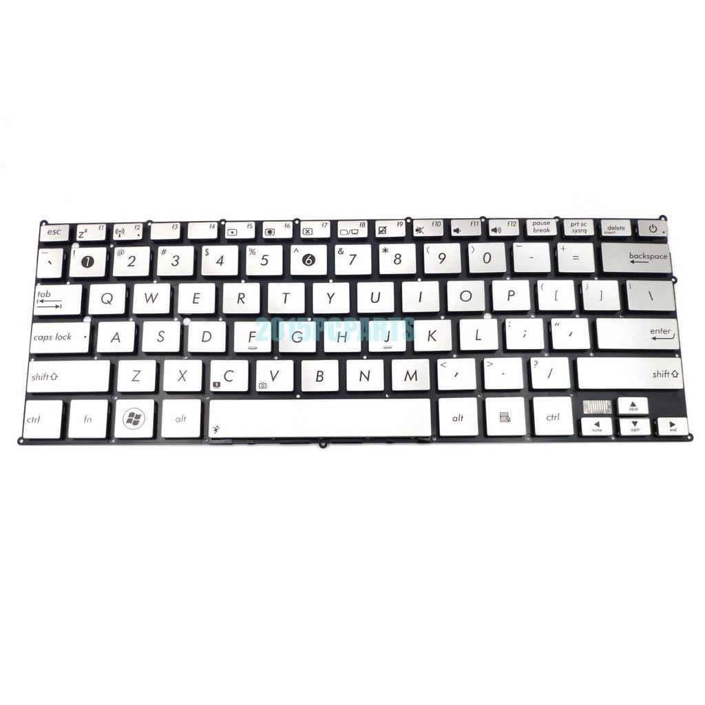 BÀN PHÍM ASUS Zenbook UX21 UX21-ESL4 UX21A UX21A-BHI7 UX21E UX21E-DH52 UX21A-E5102H UX21A-R7102F UX21E-DH71 BẠC - BH 6T