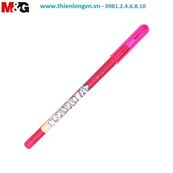 Bút chì khúc M&amp;G -  AMPQ1675 thân màu hồng