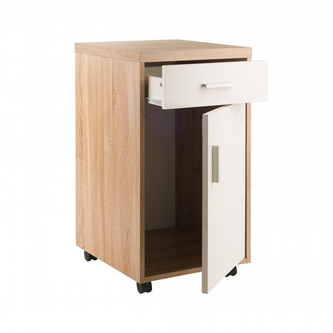 Tủ đựng tài liệu, hồ sơ gỗ hiện đại SMLIFE Frederick | Gỗ MDF dày 17mm chống ẩm | D40xR45xC71cm