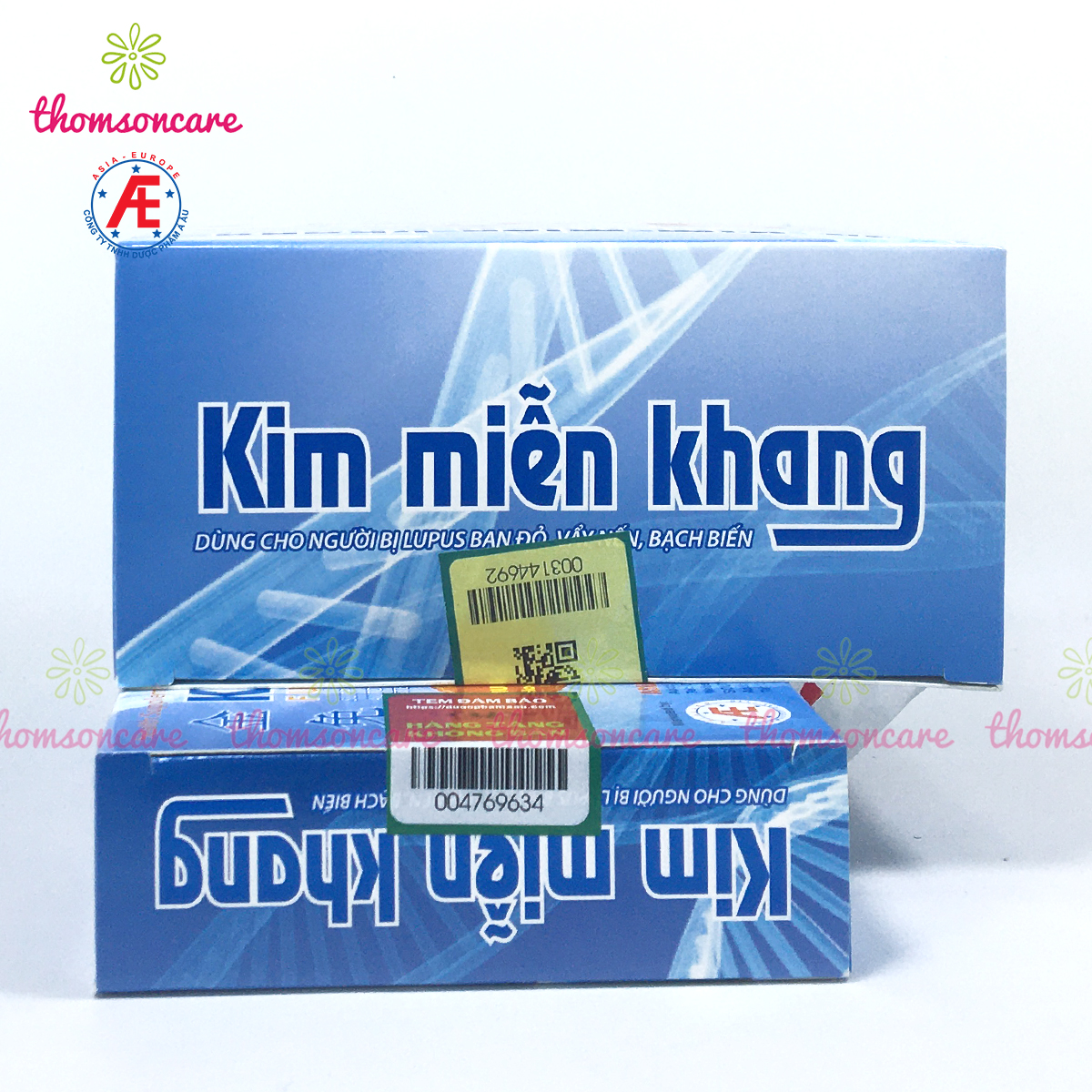 Kim Miễn Khang - Dạng lọ mẫu mới tiết kiệm hơn - Hỗ trợ giảm vảy nến, á sừng từ thảo dược