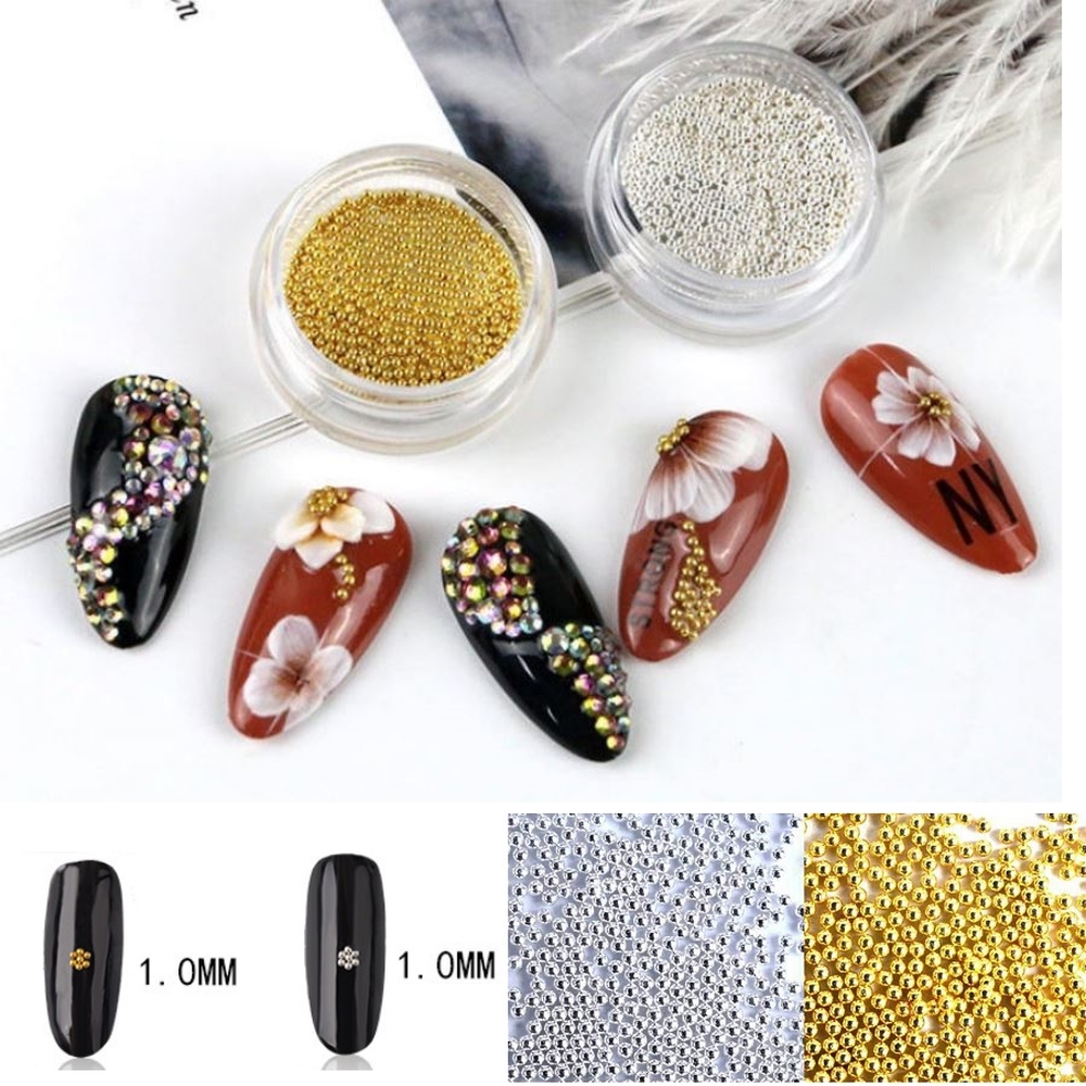 Hạt Bi Trang Trí Nail 1mm, Hai Màu Tùy Chọn, Thiết Kế Màu Sắc Nổi Bật, Trẻ Trung Dễ Sử Dụng, Độ Bền Chắc Cao, Sáng Tạo Với Các Ý Tưởng Làm Móng Nghệ Thuật