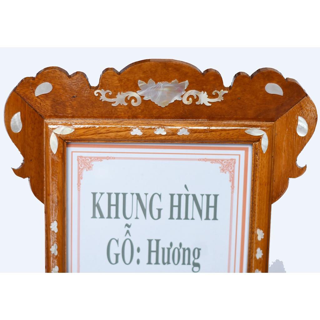 Khung hình thờ gỗ hương (20 x 25)