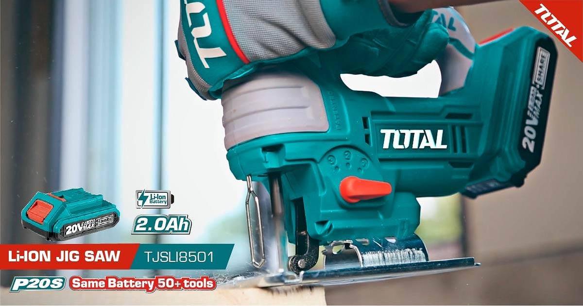 MÁY CƯA LỌNG PIN 20V / 2.0AH TOTAL TJSLI8501 - HÀNG CHÍNH HÃNG