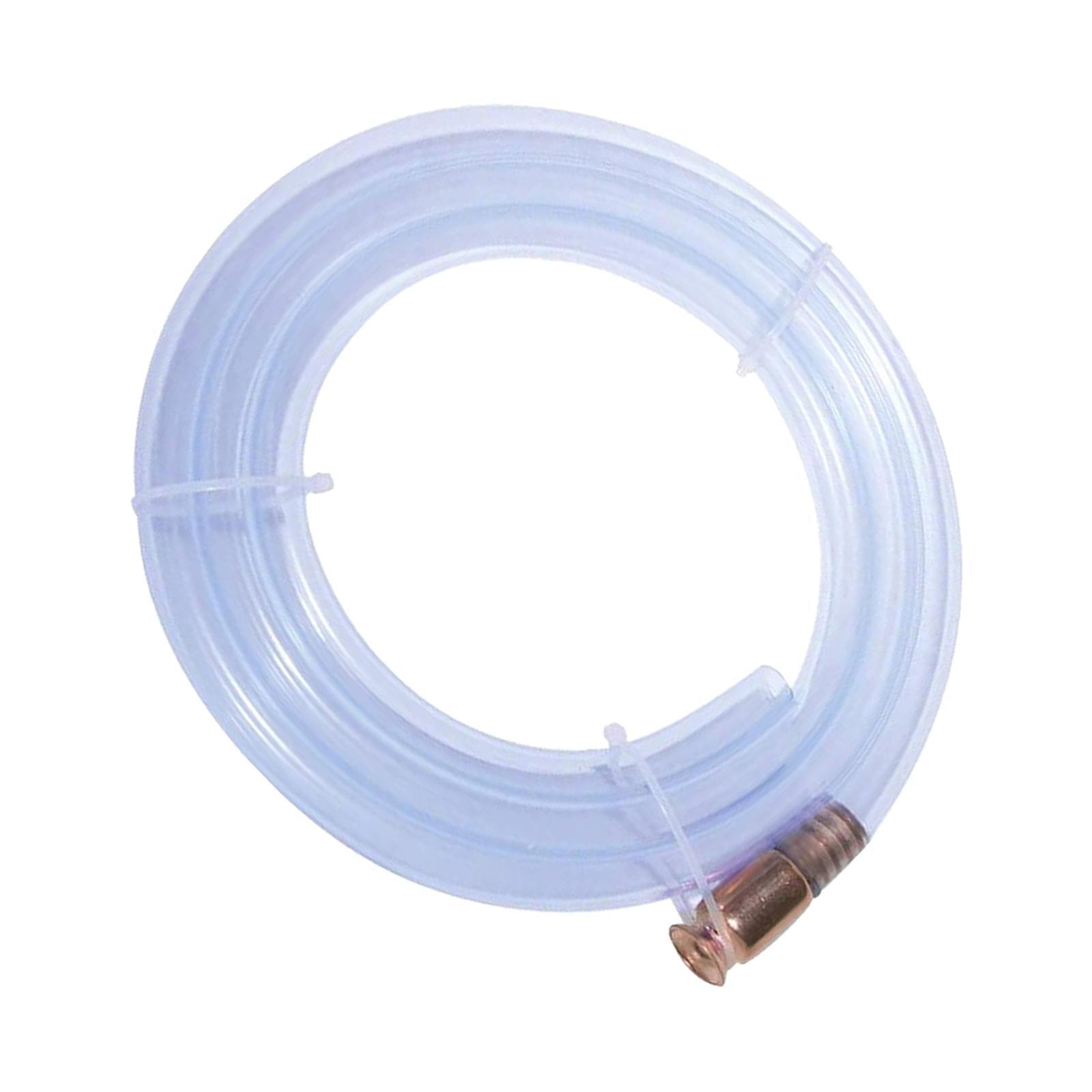 Transparent Siphon Hose 3/4 inch Length 9.9ft for Gasoline Gas Transfer