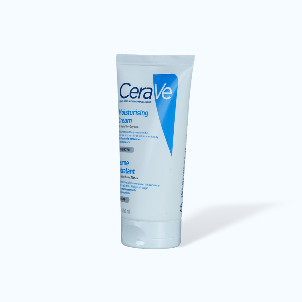Kem dưỡng ẩm CERAVE Moisturising Cream dành cho da khô (Tuýp 50ml)