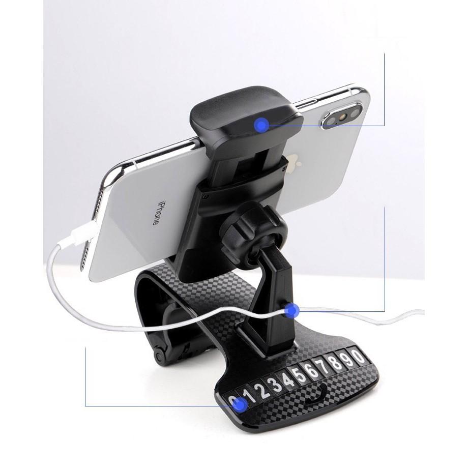 Giá đỡ điện Thoại ô Tô Kẹp Viền Taplo