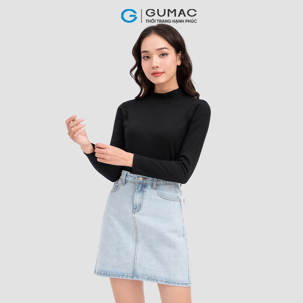 Áo cổ lọ tay dài GUMAC ATC11054